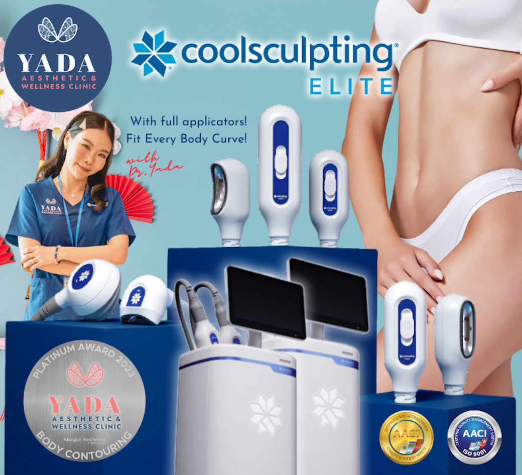 Coolsculpting Elite Full applicators body contouring Yada Clinic